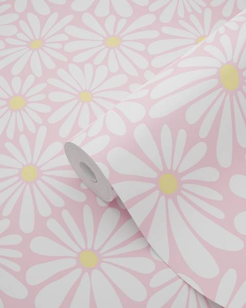 Tapete 131813 Pink - Papier - 53 x 1005 x 53 cm