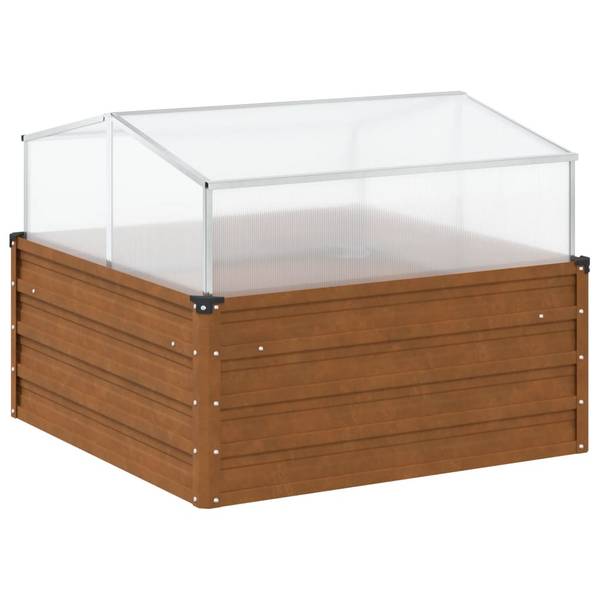 Hochbeet 3000407 Braun - Metall - 100 x 77 x 100 cm
