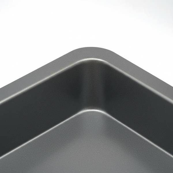 4-teiliges Backformen Set Grau - Stahl - 42 x 6 x 29 cm