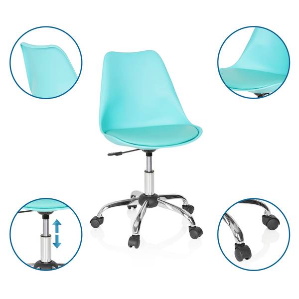 Bürostuhl FANCY PRO Türkis