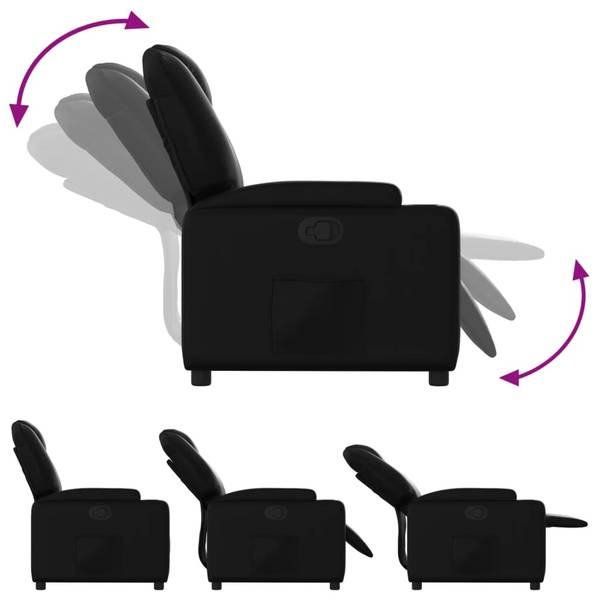 Fauteuil inclinable 3032416-1 Noir