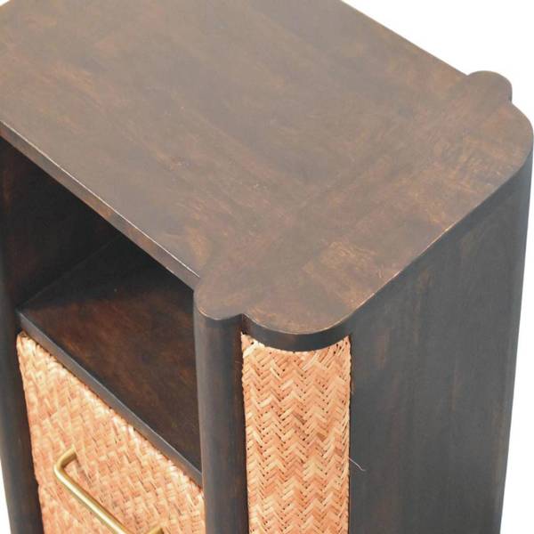 Nachttisch Havanna Braun - Mango - 40 x 60 x 50 cm
