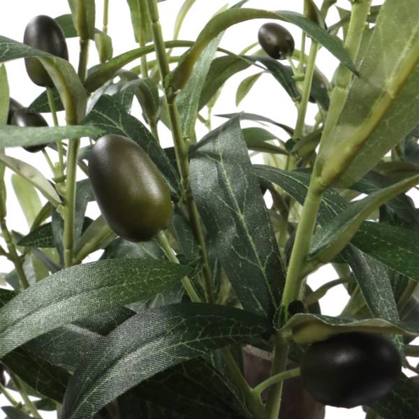 Kunstpflanze Olive S Grün - Kunststoff - 45 x 70 x 45 cm
