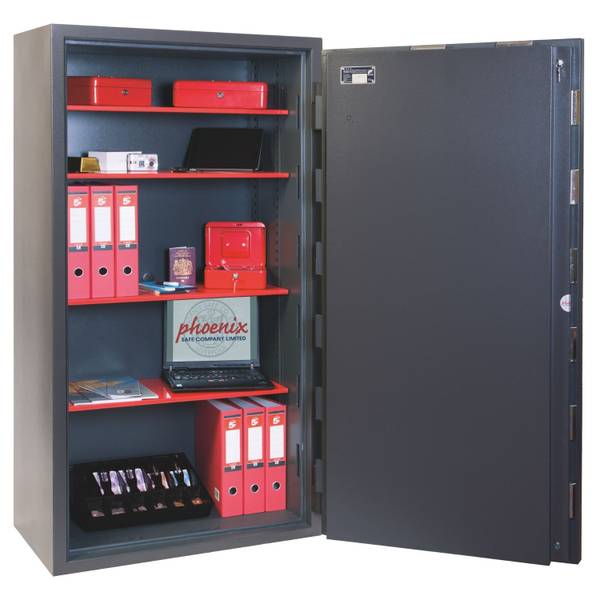 Sicherheitstresor HS2055E Grau - Metall - 86 x 163 x 50 cm