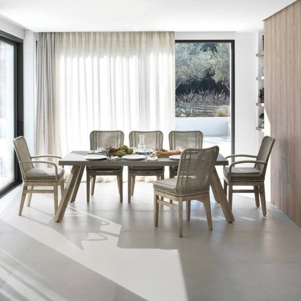 Stühle 10850 4er-Set Grau - Metall - 51 x 94 x 48 cm