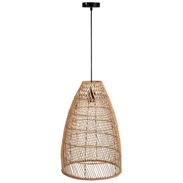 Deckenleuchte 4523354630 Braun - Rattan - 34 x 51 x 34 cm