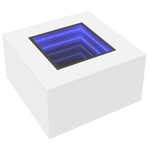 LED-Couchtisch XT7768 Weiß - 60 x 60 cm