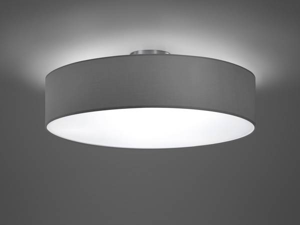 LED Deckenleuchte dimmbar Ø 50cm Grau - Silber