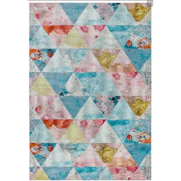 Wohnzimmerteppich EMILIO TRIANGLES 160 x 230 cm