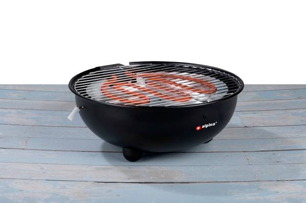 Grill MEALBA610011 Schwarz - Metall - 32 x 13 x 35 cm
