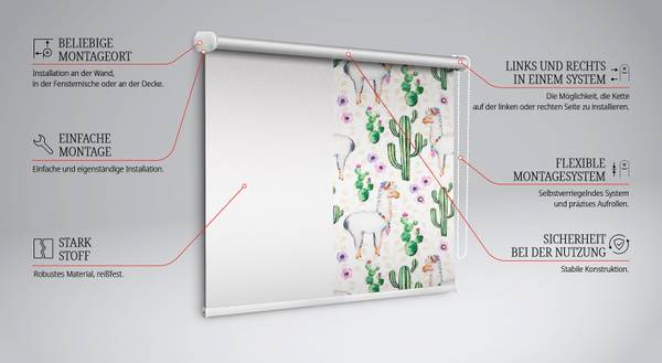 Rollo ANDINA 60 x 140 cm