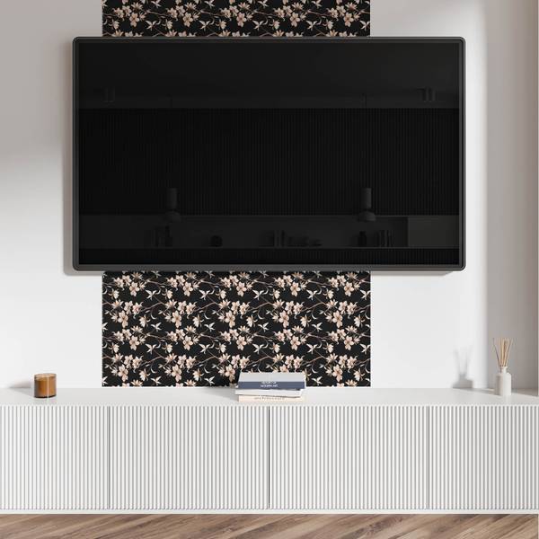 Vinylfliese BlumenHinte 20er-Set 20 x 20 cm