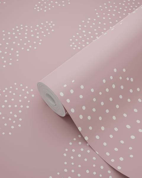 Tapete 131226 Pink - Papier - 50 x 900 x 50 cm