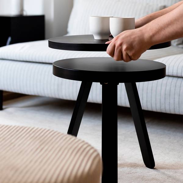 Batea S Tabletttisch Schwarz