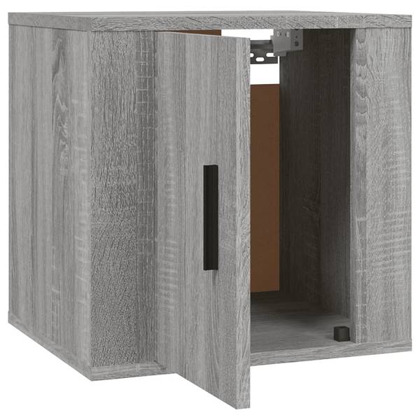 Meuble tv mural 3018061-4 (lot de 2) Gris lumineux - Hauteur : 40 cm