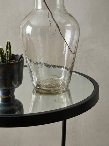 Satztisch AMARES 2er-Set Spiegelglas - 50 x 50 x 50 cm