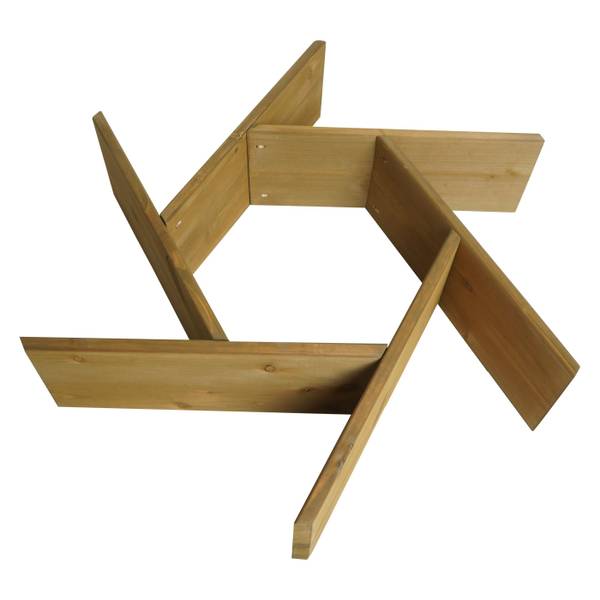 Jardinière L70 Marron - Sapin - 100 x 18 x 87 cm