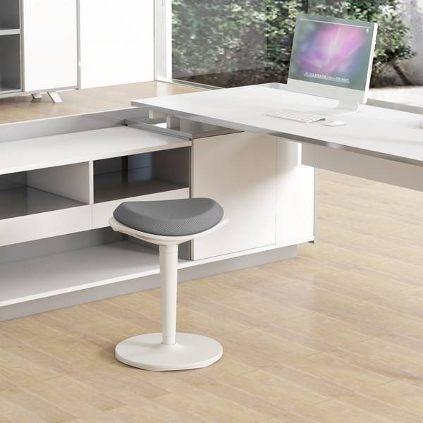 zithocker 921-707V01GY grijs - textiel - 36 x 72 x 43 cm