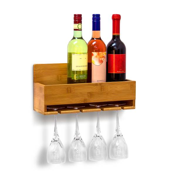Weinregal mit Glashalter kaufen