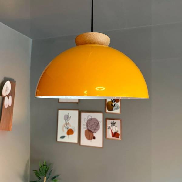 Pendelleuchte Luna Gelb