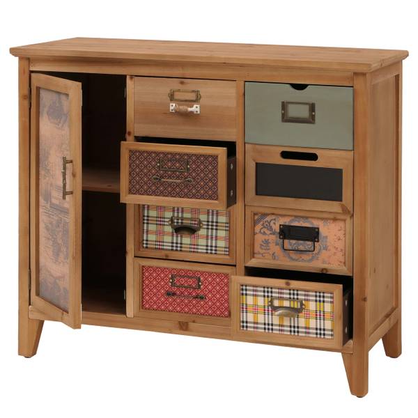 Apothekerkommode O63 Braun