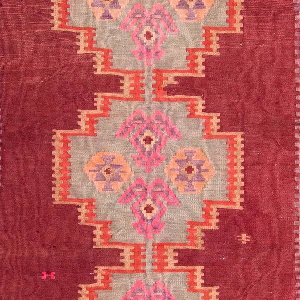 Orientteppich Läufer Oriental Wolle - 180 x 1 x 395 cm
