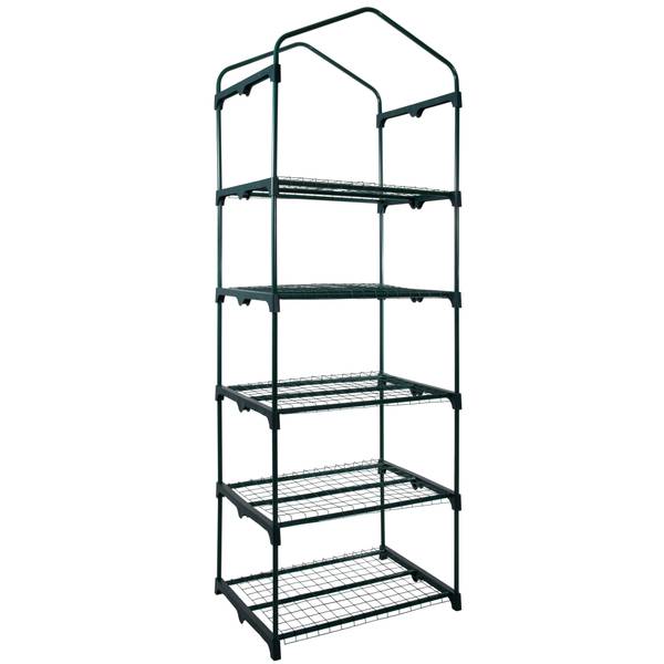 Gewächshaus GT0007 Grün - Metall - 70 x 190 x 50 cm