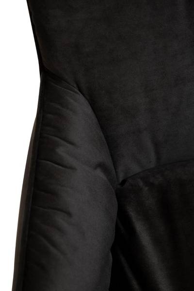 Bank Join zwart - deels massief hout - 152 x 79 x 62 cm