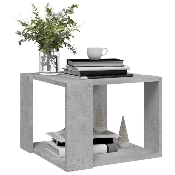 Couchtisch D688 Steingrau - 40 x 40 cm