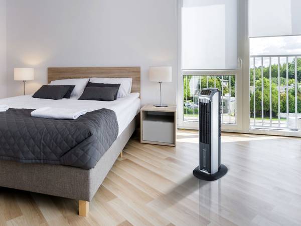 Luftkühler RAFY 82 Grau - Kunststoff - 37 x 87 x 32 cm