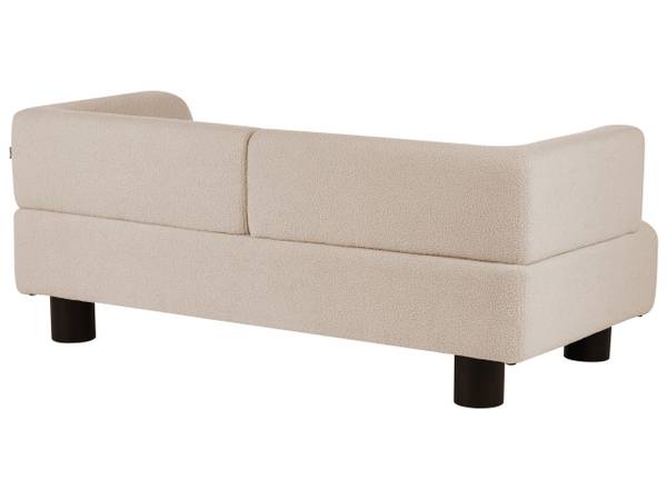 Sofa MOVIK 3-tlg Beige - Braun - Dunkelbraun