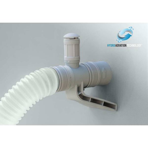Schwimmbecken 3202887 Grau - Metall - 427 x 107 x 427 cm