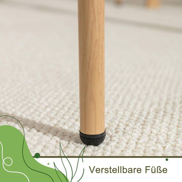 Rattan Esszimmerstühle TBASU 2er-Set Braun - Polyrattan - Massivholz - 48 x 81 x 45 cm