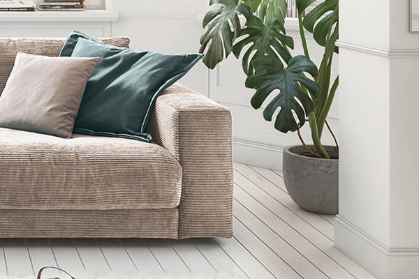 Sofa 2-Sitzer MADELINE Taupe