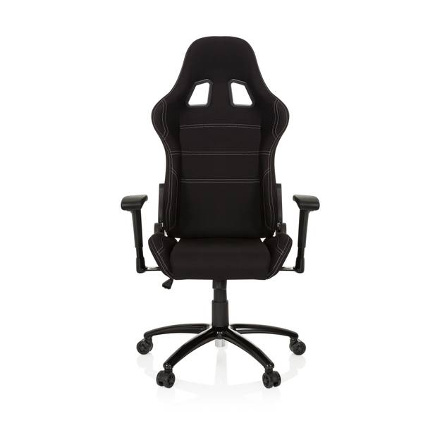 Gamingstuhl GAME FORCE Schwarz - Polyester - 72 x 140 x 63 cm
