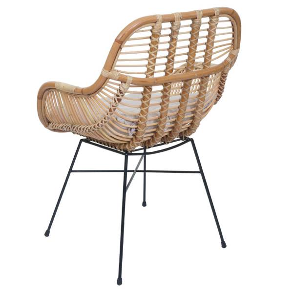 Esszimmerstuhl P17 (6er-Set) Braun - Cremeweiß