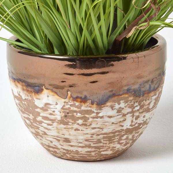 Kunstblumen Lavendel Gelb - Polyester PVC - 25 x 66 x 66 cm