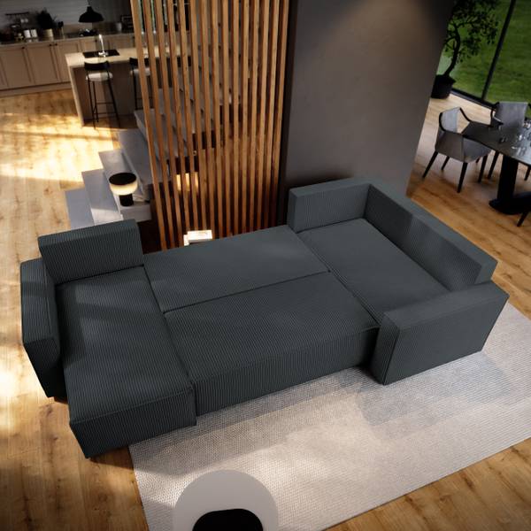 Ecksofa NORENA Graphit