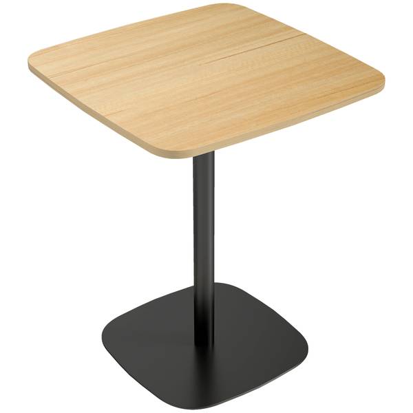 Esstisch 83A-386V81ND Braun - Stahl - 60 x 75 x 60 cm