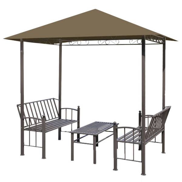 Gartenpavillon 3007759 Taupe