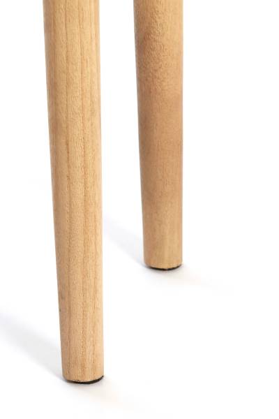 Seite QIANO Braun - Massivholz - 30 x 75 x 120 cm