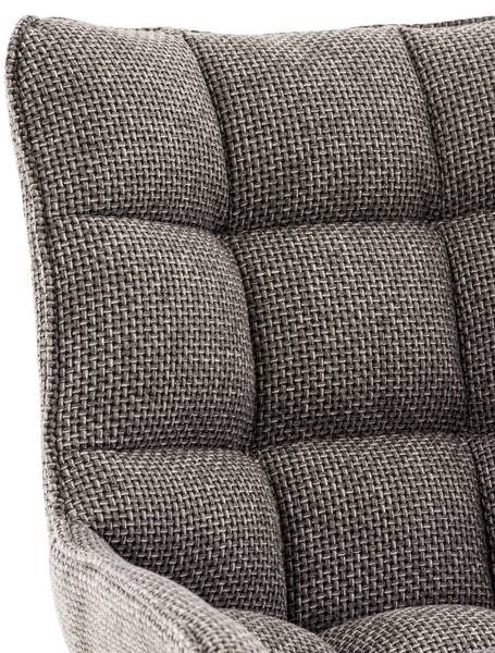 Wohnzimmerstuhl Saranda 4er Set Steingrau
