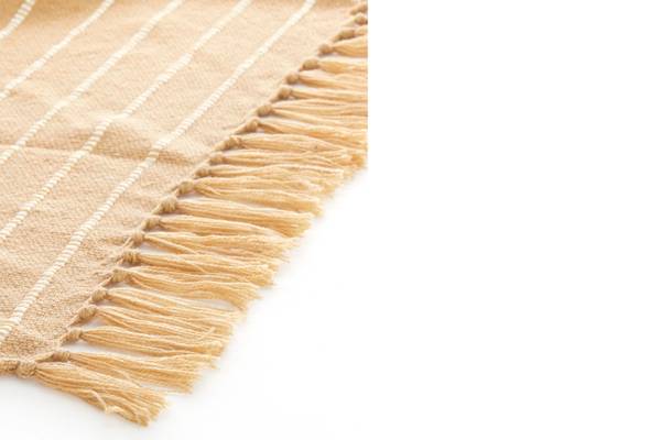 Decke BATERNO Braun - Textil - 130 x 1 x 170 cm