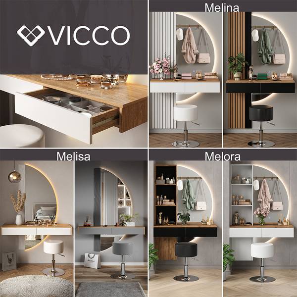Schminktisch Melina 58448 3er set kaufen | home24
