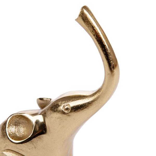 Stehendes Ornament GIRONA Gold - Metall - 8 x 25 x 18 cm