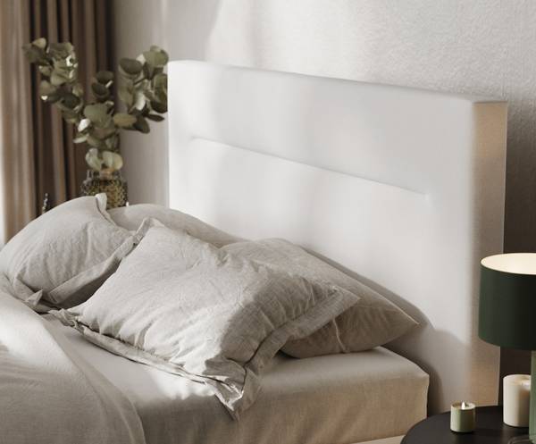 Polsterbett LILINE mit Stauraum Paros Creme - Liegefläche Breite: 140 cm