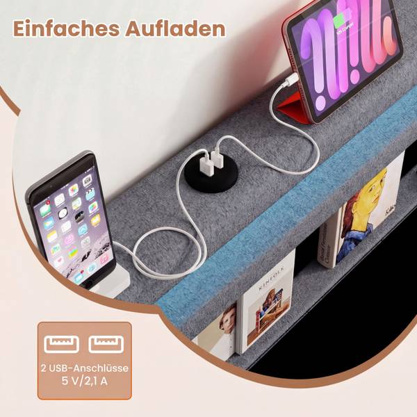 Doppelbettgestell TG32710SD 146 x 208 cm