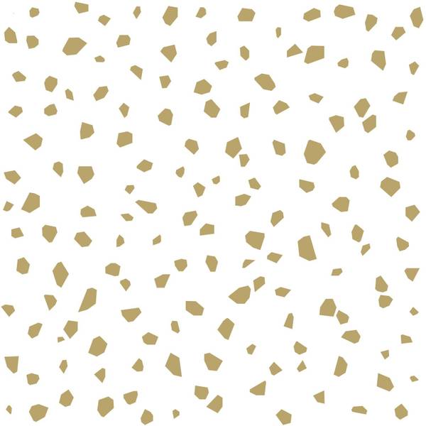 Tapete 139133 Gold - Weiß - 53 x 1005 x 1005 cm