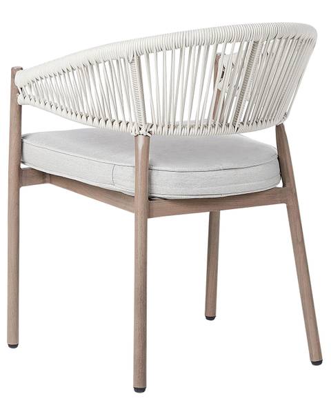 Gartenset FLAVIA 12-tlg Beige - Braun - Grau - Metall - 58 x 77 x 62 cm