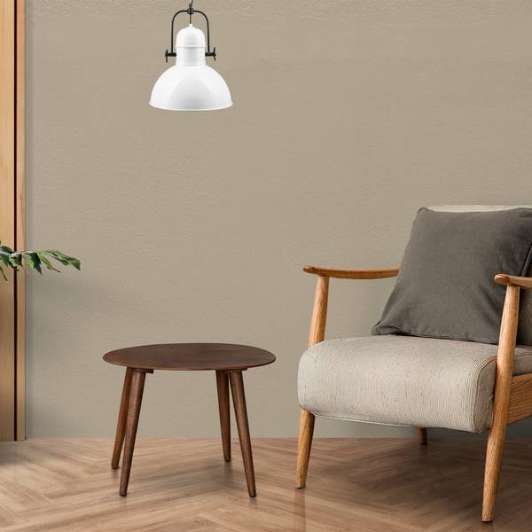 Hängelampe Manora Weiß - Höhe: 53 cm